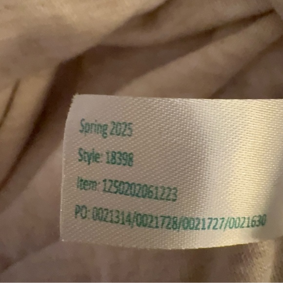 Marine Layer Varsity Raglan Sweatshirt Pink Burgundy Oatmeal Colorblock M Soft! - Picture 7 of 9